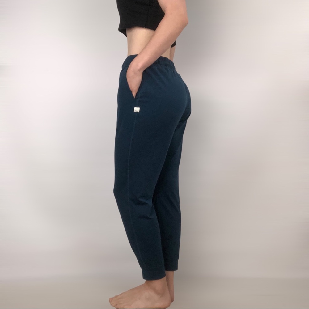 Vuori Performance Jogger Size L Blue Regular Tapered - Picture 2 of 5